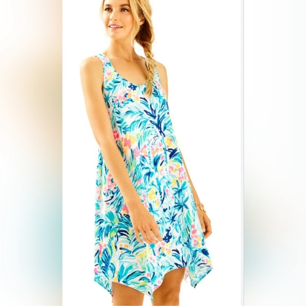 Lilly Pulitzer Melle Trapeze Tank Tippy Top Dress